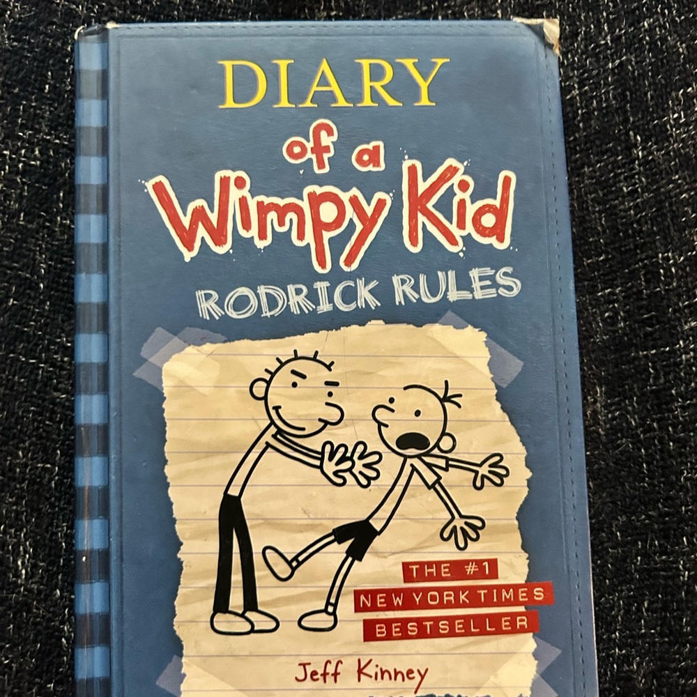 Lot of 3 Diary of a Wimpy Kid #2 4 12 HC Books Jeff Kinney - Picture 4 of 8